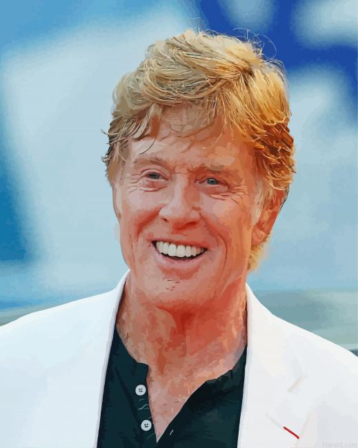 The Actor Robert Redford Painting By Numberss.png