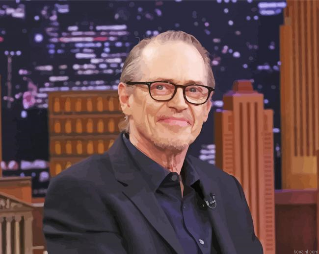 The Actor Steve Buscemi Painting By Numberss.png