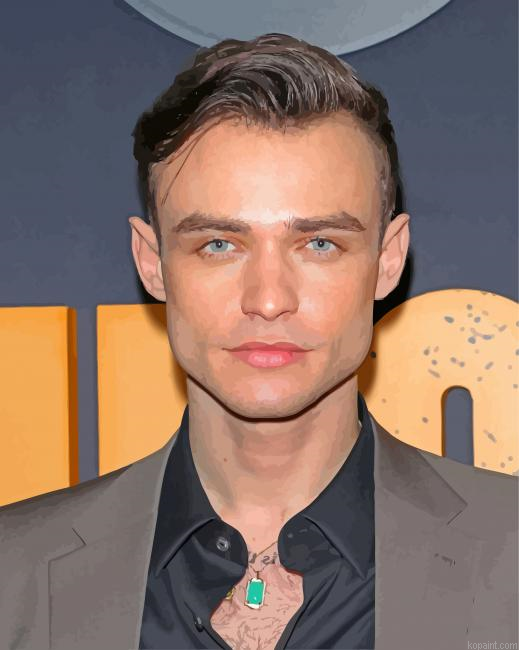 The Actor Thomas Doherty Painting By Numberss.png