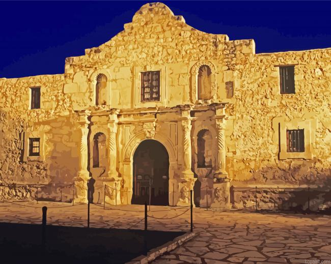 The Alamon Texas Painting By Numberss.png