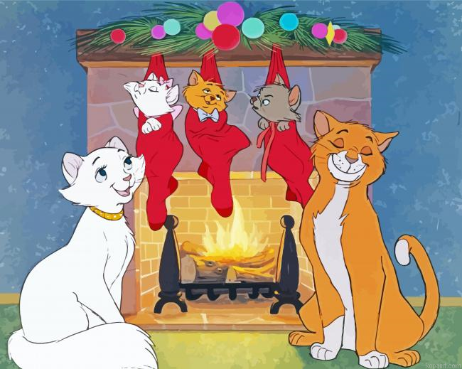 The Aristocats Family Painting By Numberss.png