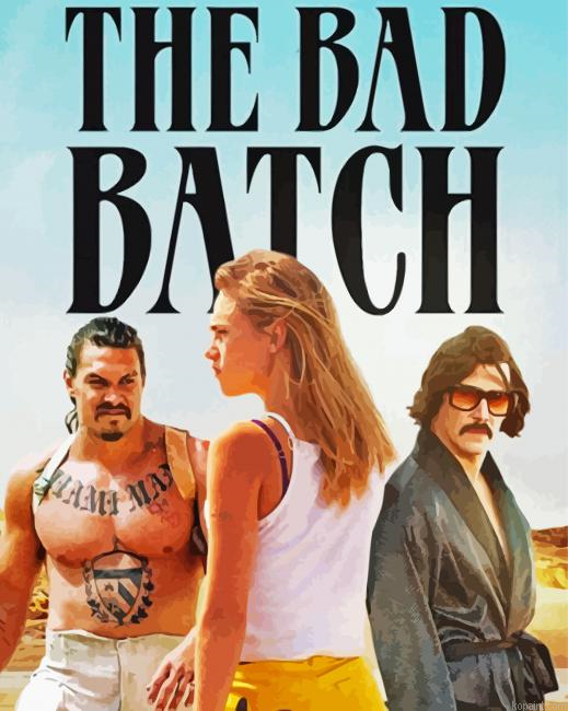 The Bad Batch Poster Paint By Numbers