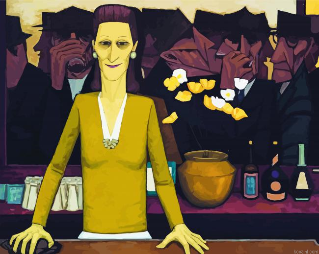 The Bar Art Painting By Numberss.png