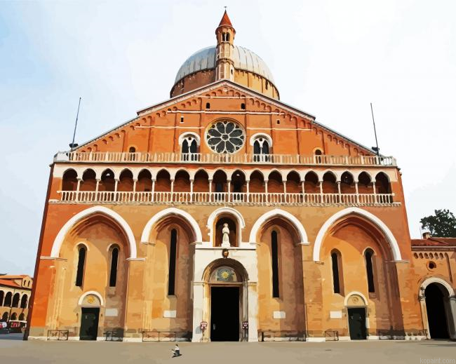 The Basilica Of St Anthony Padua Paint By Numbers.png