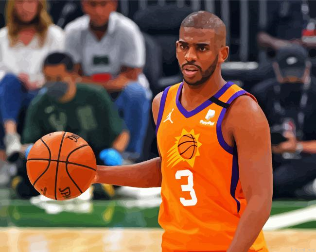 The Basketballer Chris Paul Painting By Numberss.png