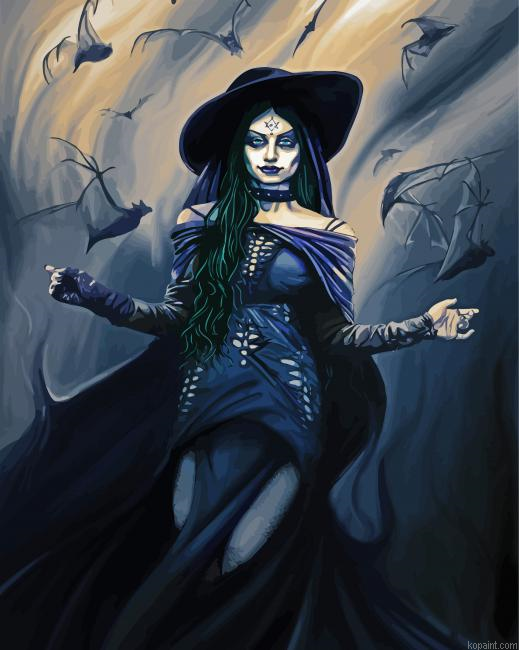 The Bat Witch Painting By Numberss.png