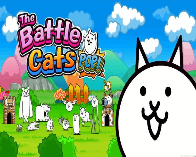 The Battle Cats Game Painting By Numberss.png
