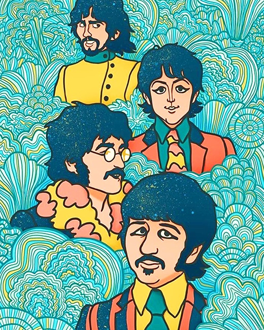 The Beatles Art New Painting By Numberss.png