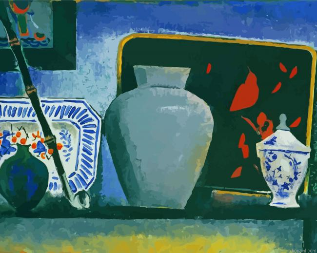 The Black Tray Man Ray Paint By Numbers