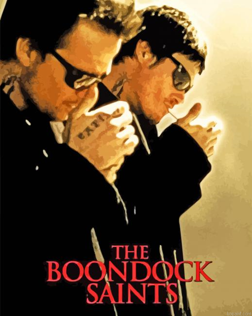 The Boondock Saints Movie Poster Painting By Numberss.png