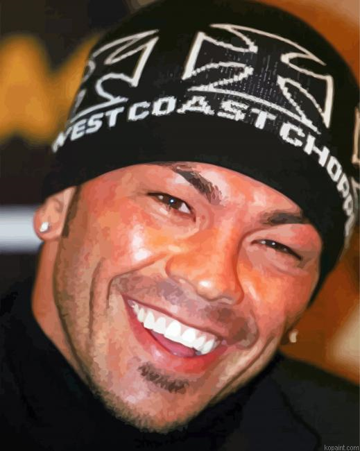 The Boxer Arturo Gatti Sports Paint By Numbers
