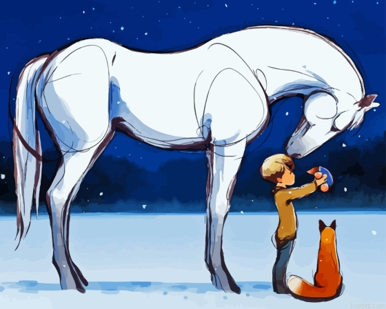 The Boy The Mole The Fox And The Horse Characters Painting By Numberss.png