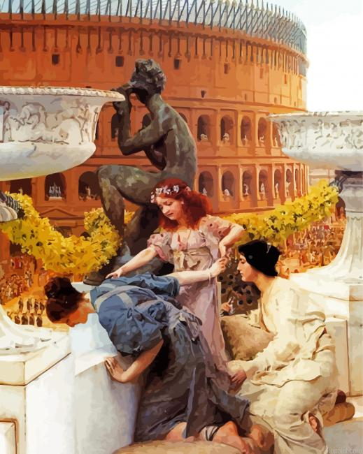 The Colosseum By Alma Tadema Painting By Numberss.png