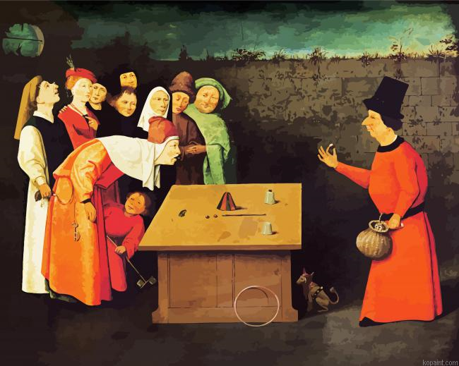 The Conjurer By Bosch Painting By Numberss.png