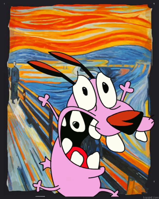 The Cowardly Dog Painting By Numberss.png