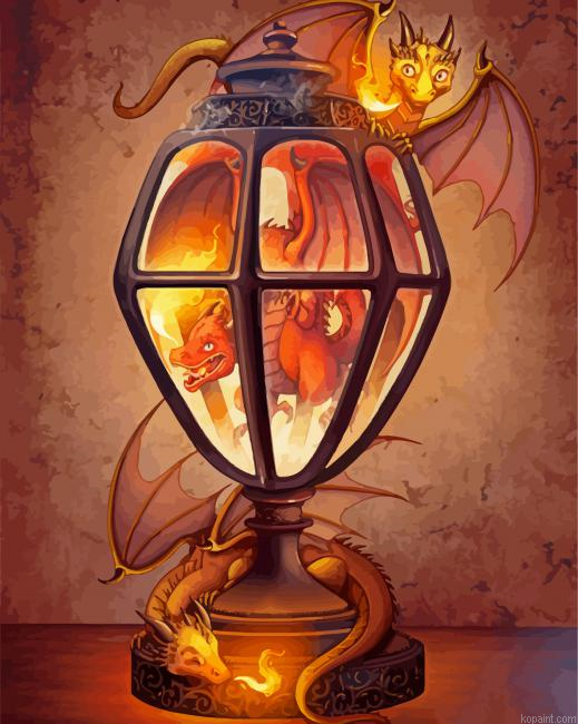 The Dragon Lantern Painting By Numberss.png