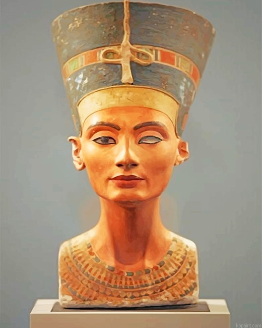 The Egyptian Queen Nefertiti New Painting By Numberss.png