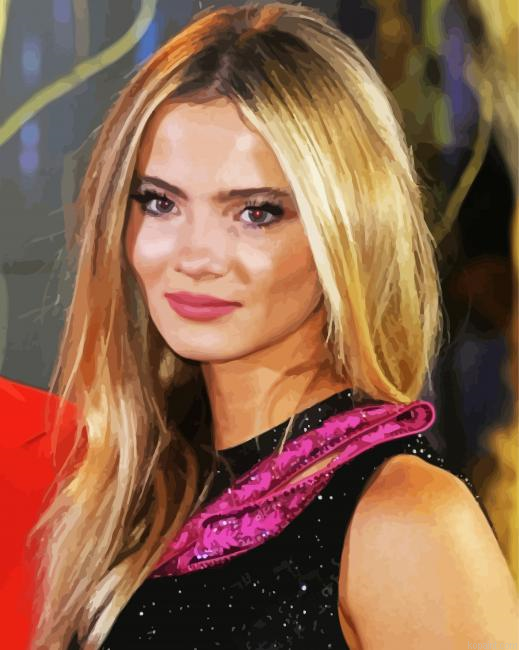The English Actress Freya Allan Painting By Numberss.png