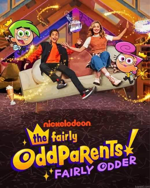 The Fairly Oddparents Tv Show Painting By Numberss.png