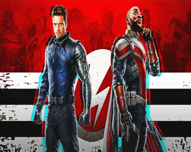 The Falcon And The Winter Soldier Painting By Numberss.png