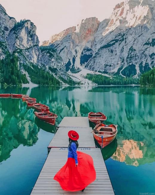 The Fanes Sennes Prags Nature Park Italy New Painting By Numberss.png