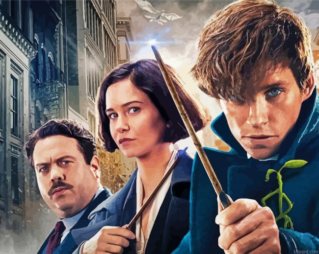 The Fantastic Beasts Fantasy Movie Paint By Numbers