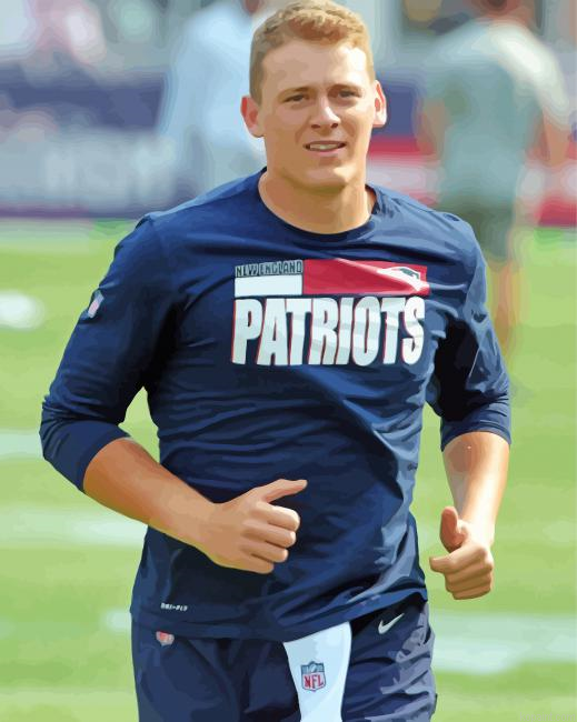 The Football Player Mac Jones Painting By Numberss.png