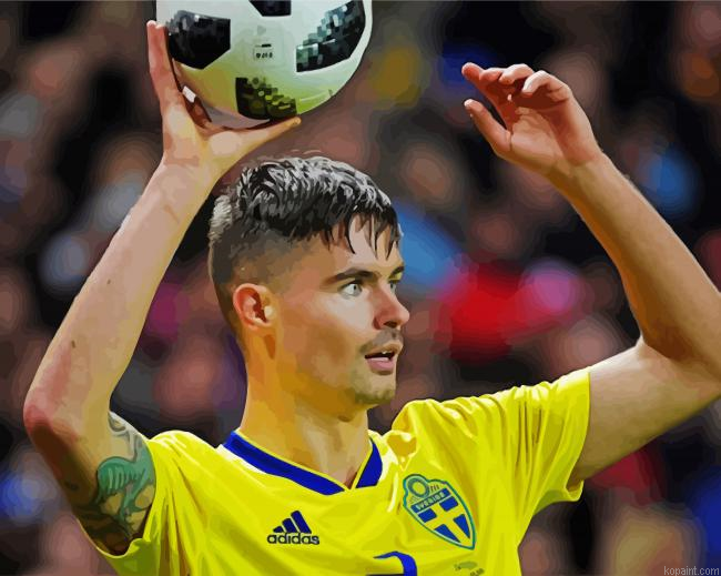 The Footballer Mikael Lustig Painting By Numberss.png