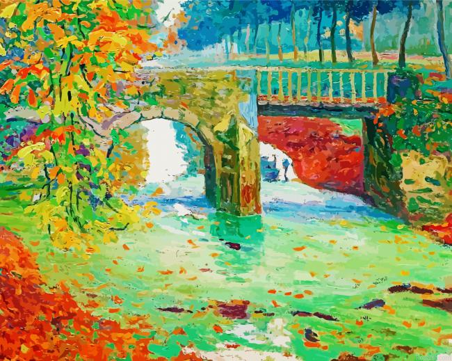 The French Garden Art Paint By Numbers