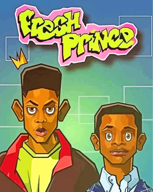 The Fresh Prince Of Bel Air Art Paint By Numbers