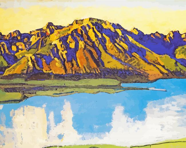 The Garmmont In The Morning Sun Painting By Numberss.png