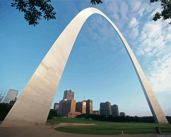 The Gateway Arch Painting By Numberss.png