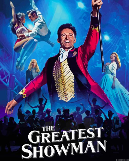 The Greatest Showman Movie Poster Painting By Numberss.png