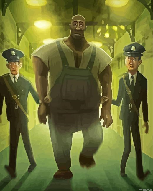 The Green Mile Characters Art Paint By Numbers