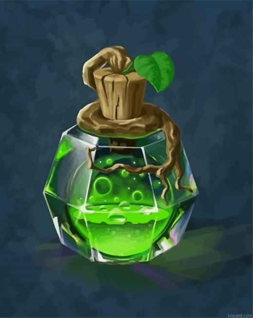The Green Poison Painting By Numberss.png