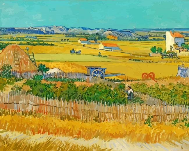 The Harvest Van Gogh Paint By Numbers