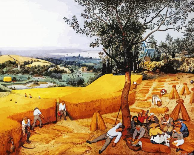 The Harvesters Painting By Numberss.png
