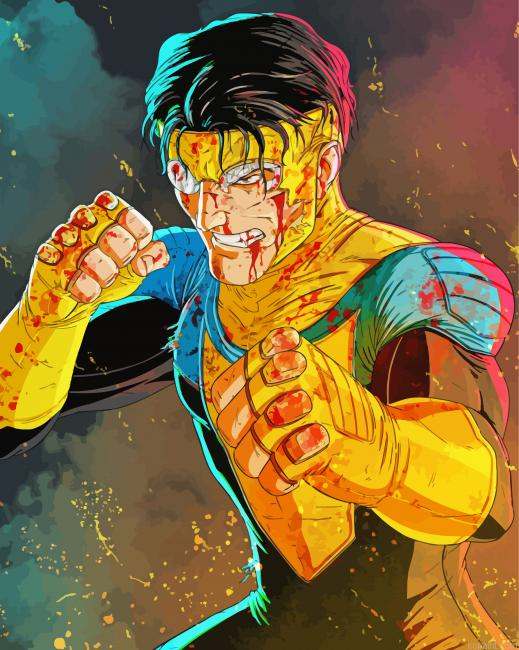 The Hero Invincible Paint By Numbers