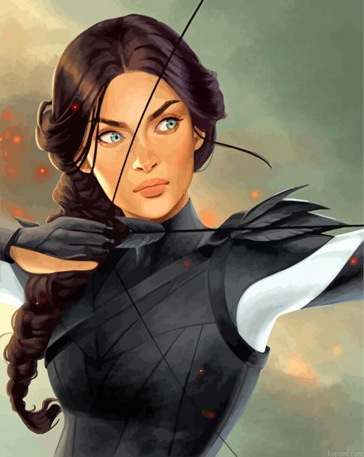 The Hunger Games Art Painting By Numberss.png