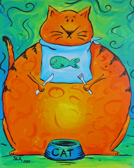 The Hungry Cat Paint By Numbers