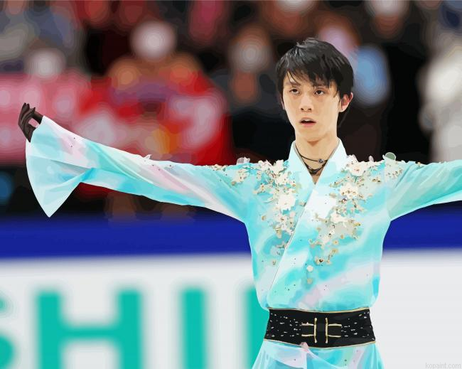 The Japanese Yuzuru Hanyu Paint By Numbers