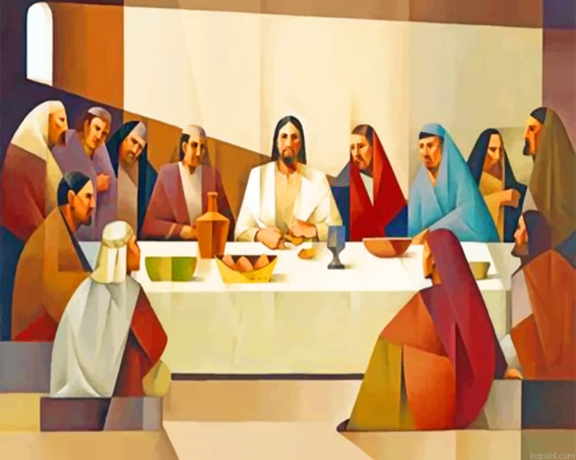 The Last Supper New Painting By Numberss.png