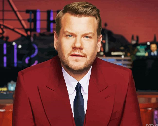The Late Late Show James Corden Painting By Numberss.png