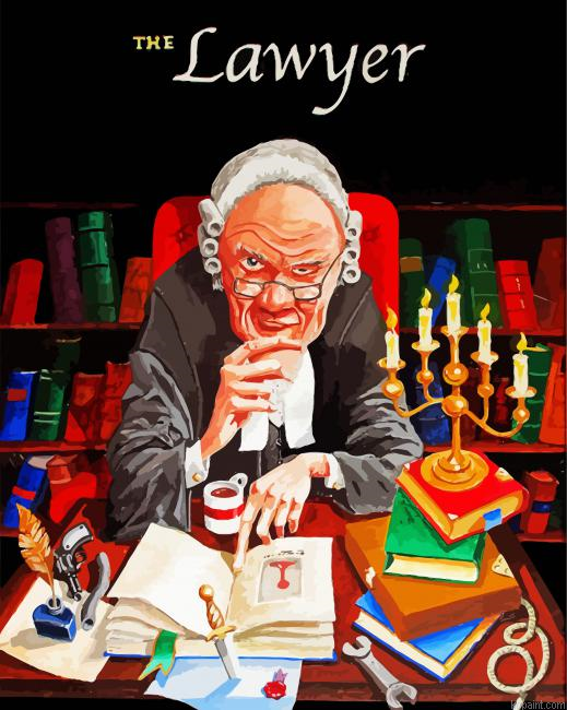The Lawyer Art Painting By Numberss.png