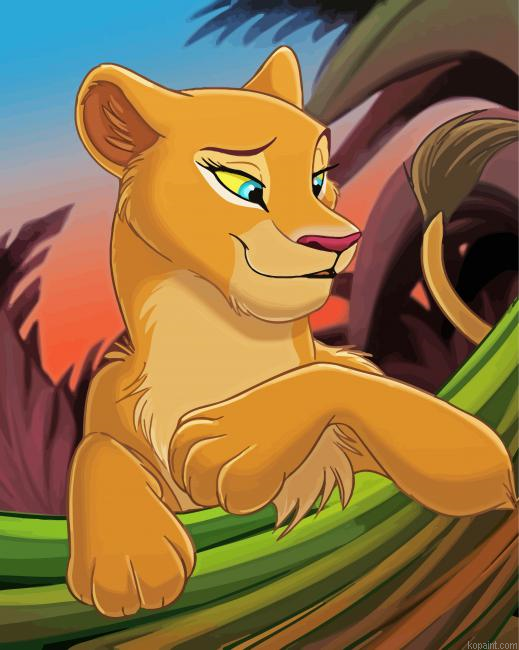 The Lion King Nala Painting By Numberss.png