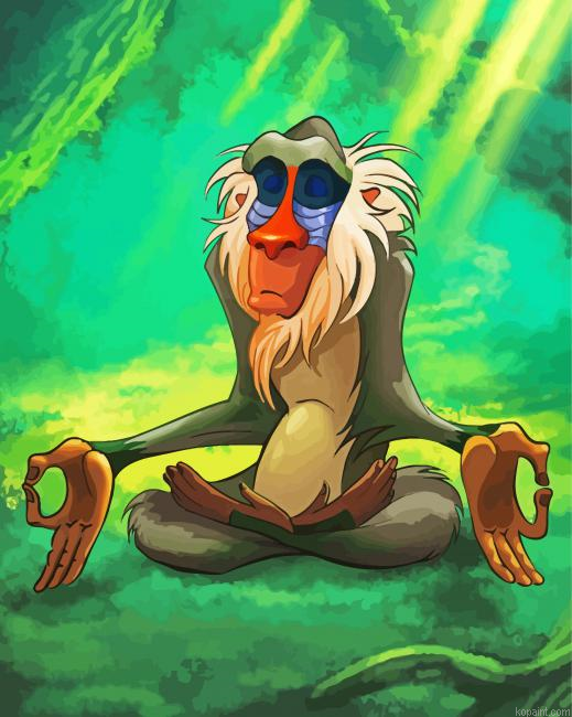 The Lion King Rafiki Painting By Numberss.png
