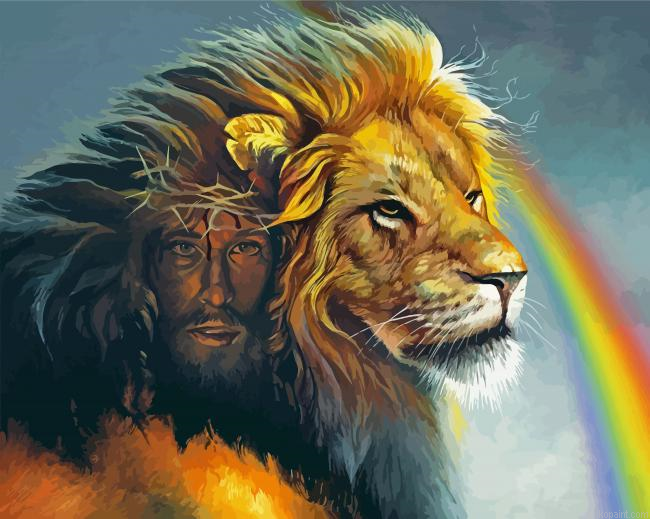 The Lion Of Judah Art Painting By Numberss.png