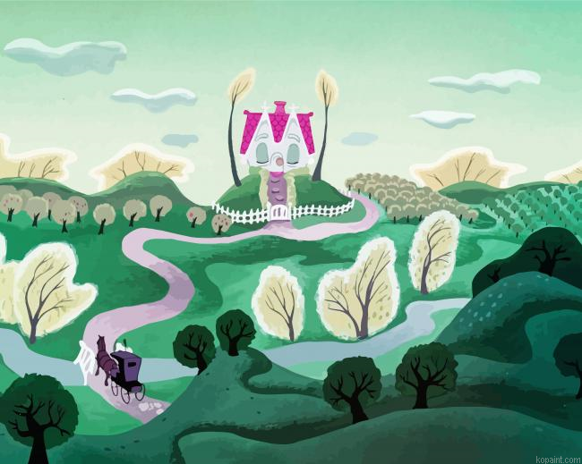 The Little House Mary Blair Painting By Numberss.png