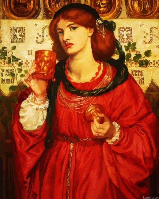 The Loving Cup Rossetti Painting By Numberss.png