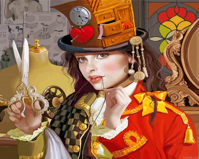 The Magician Girl Painting By Numberss.png